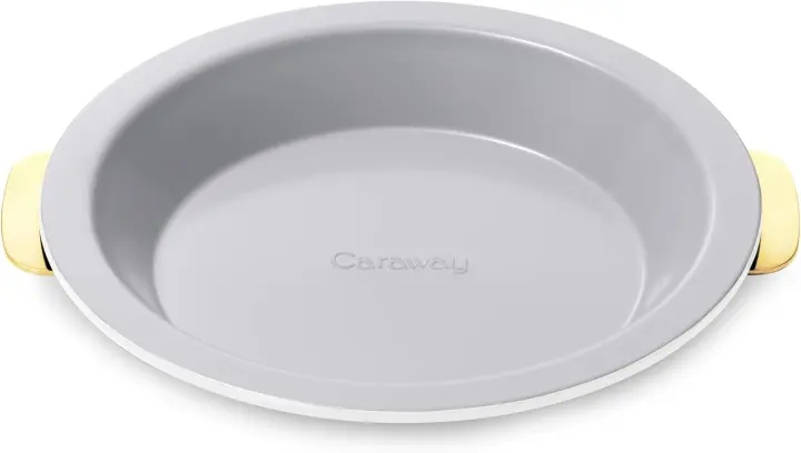 Caraway 9" Ceramic Pie Pan — Nonstick Baking Pan with Handles