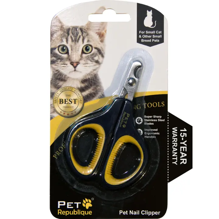 Cat Nail Clippers — Professional Stainless-Steel Trimmer for Cats & Small Pets