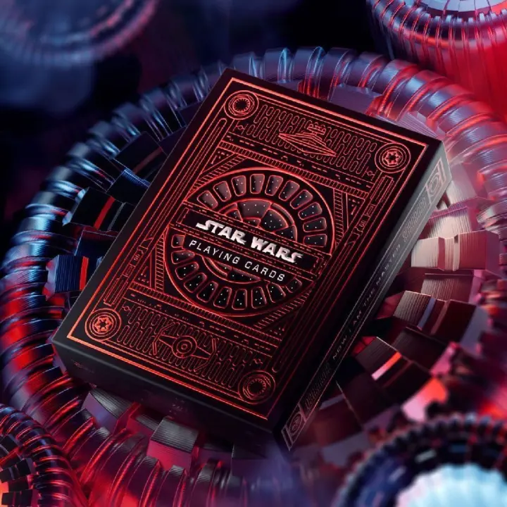 Dark Side Star Wars Playing Cards — Red Collector Deck