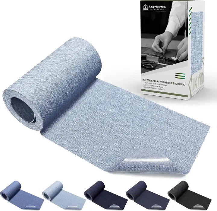 Denim Iron-On Repair Roll 3" x 60" — Cotton Patch for Jeans
