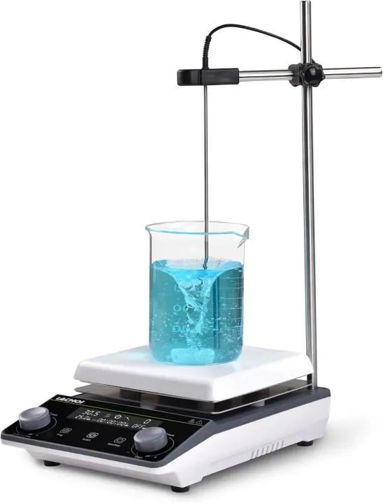 LACHOI 5.9in Digital Magnetic Hot Plate Stirrer (5L, 300°C)