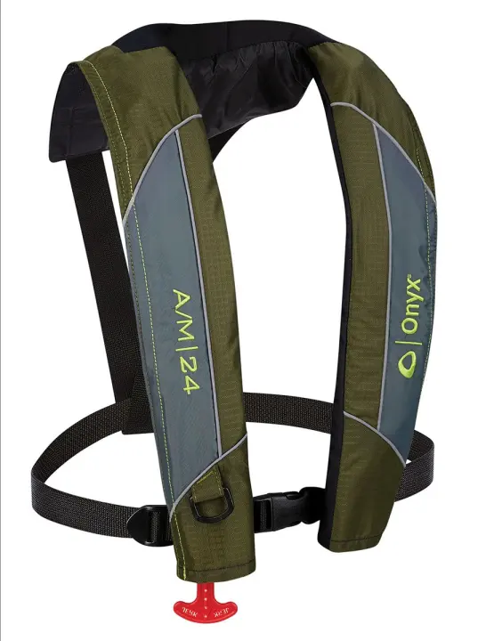 Onyx A/M-24 Inflatable PFD — Auto/Manual, USCG-Approved Life Jacket