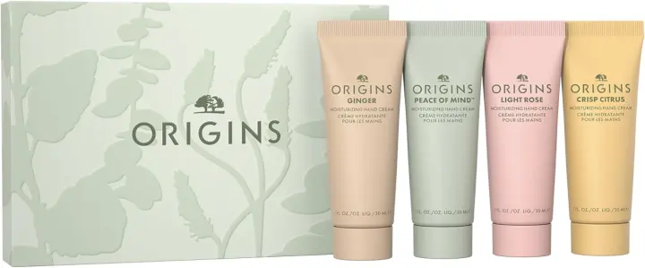 Origins Hand Cream Travel Gift Set — 4 Mini Moisturizers