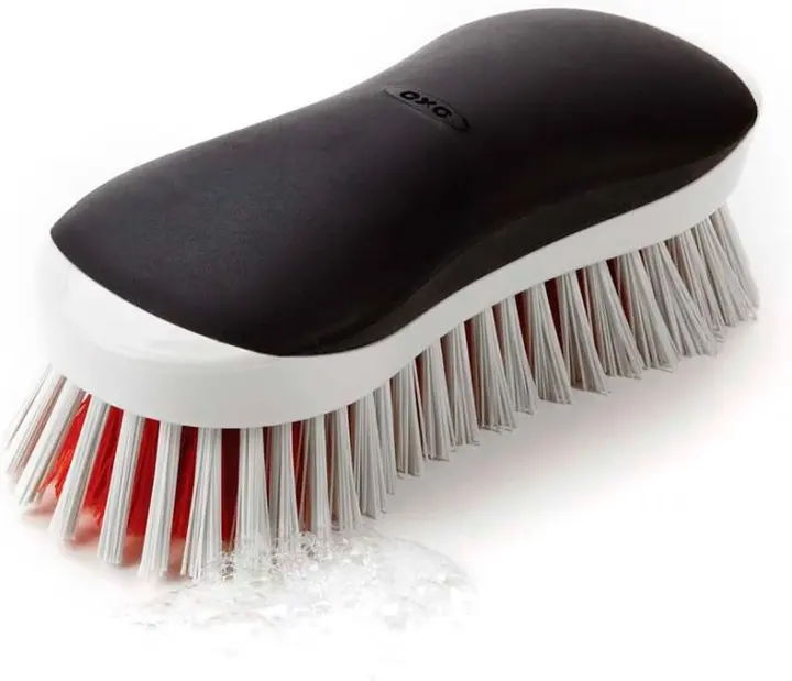 OXO Good Grips Heavy-Duty Scrub Brush — Angled Nylon Bristles