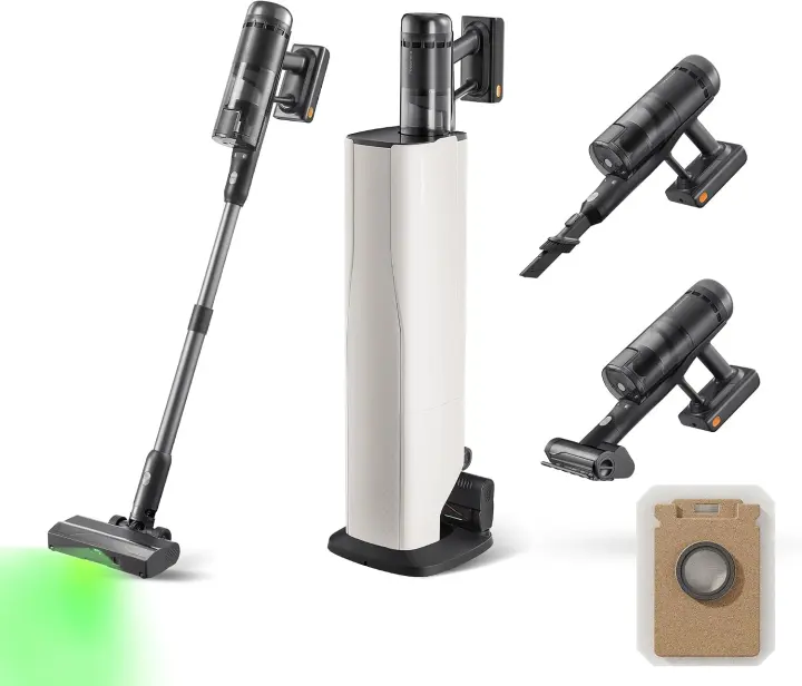 Roborock H60 Hub Ultra-N Cordless Stick Vacuum with Auto-Empty Dock