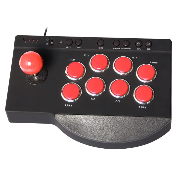 SUBSONIC Arcade Fight Stick Controller — PS4, Xbox Series, PC, PS3