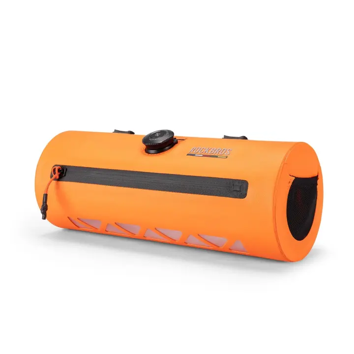 Waterproof 2L Bike Handlebar Bag — 600D TPU, Knob Mount
