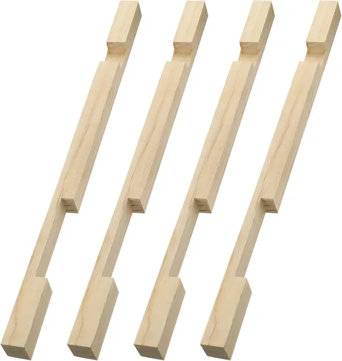 Wood 10-Frame Beehive Entrance Reducers — 4-Pack