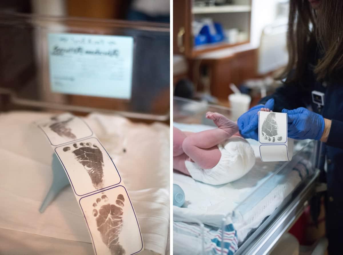 Un neonato dolcemente avvolto in una coperta, riposa sereno