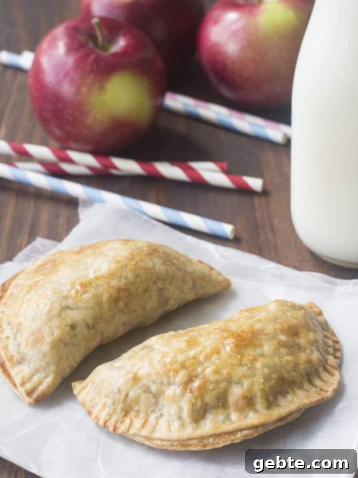 Μίνι Empanadas μηλόπιτας