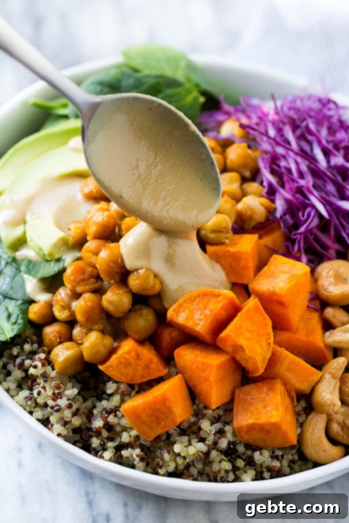 Buddha Bowls με Γλυκοπατάτες