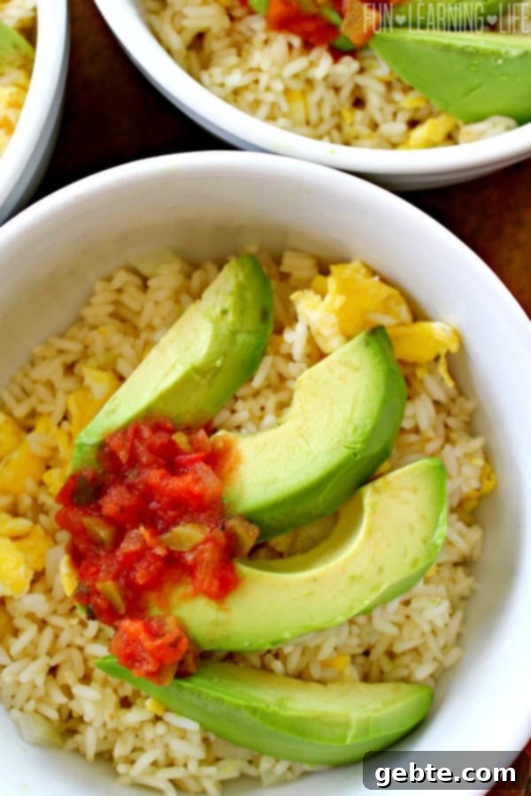 Avocado and Egg Breakfast Bowl