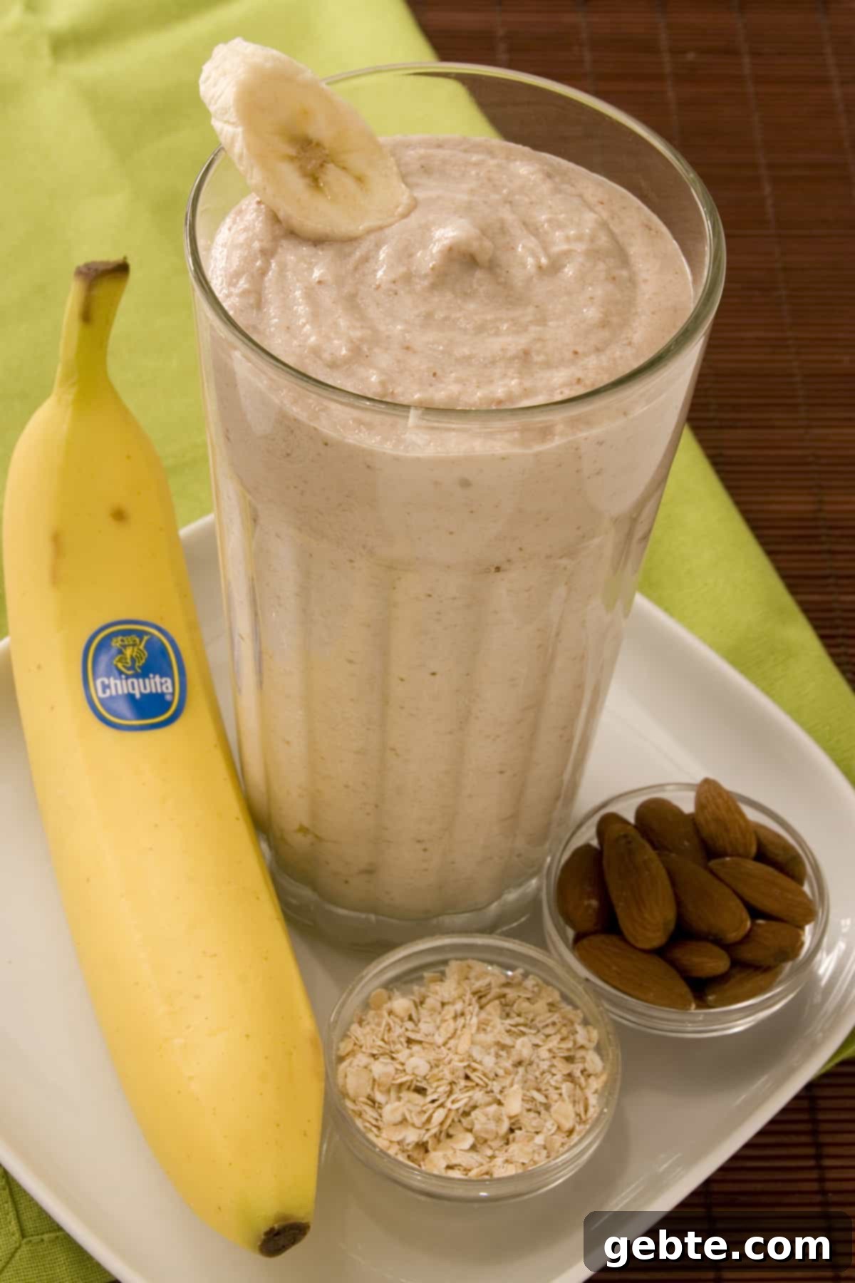 Το Δικό σου Smoothie: Εκτυπώσιμα και Συνταγές 2 Σμούθι με μπανάνα και βρώμη