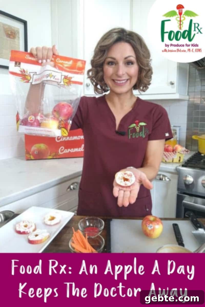 Jessica DeLuise PA-C CCMS, Food Rx with Autumn Glory Apples