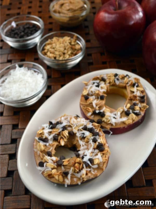 Υγιεινά Donuts Μήλου