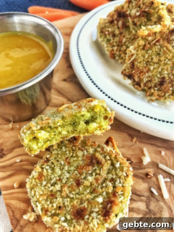 Nuggets Λαχανικών Μπρόκολου Χωρίς Σπατάλη
