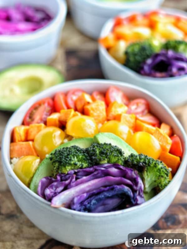 Ουράνιο Τόξο Buddha Bowl