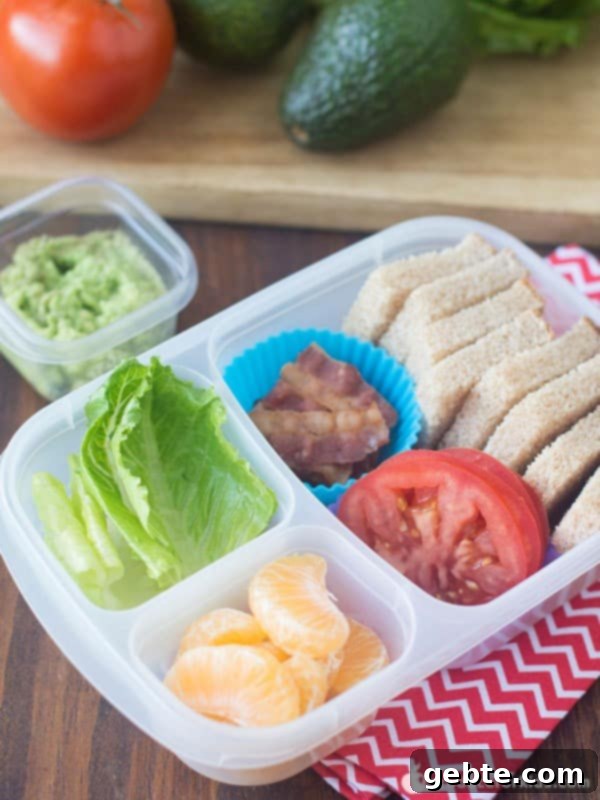 Αποδομημένο Σάντουιτς BLT σε Bento Box