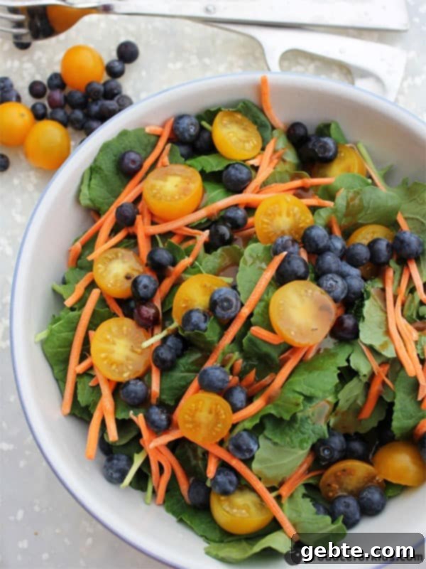 Σαλάτα Superfood, γεμάτη γεύση και θρεπτικά συστατικά, ιδανική για ένα υγιεινό γεύμα.