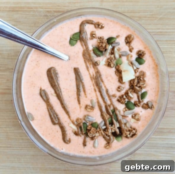 Smoothie με Γεύση Καροτόπιτα