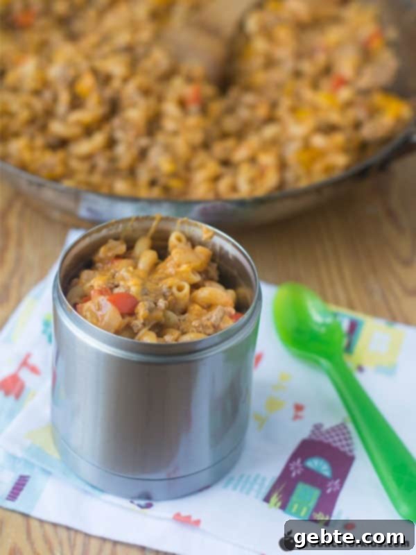 One-Pot Cheeseburger Mac