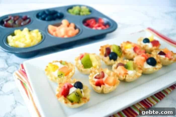 Πρωινά Χωρίς Αυγά 2 Μικρές τάρτες με γιαούρτι και φρούτα