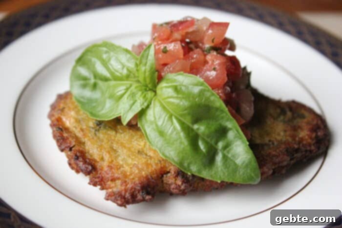 9 Ιδέες Επικαλύψεων για Λάτκες Χανουκά 4 Latkes με σάλτσα μπρουσκέτας ντομάτας