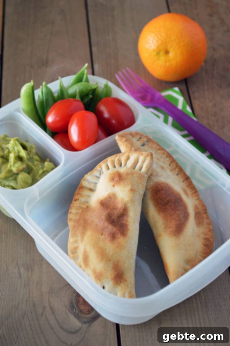 Empanadas Μαύρων Φασολιών, μια χορτοφαγική επιλογή.