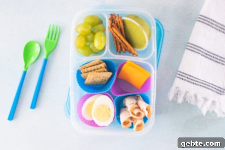Σπιτικά Lunchables με τυρί και αλλαντικά