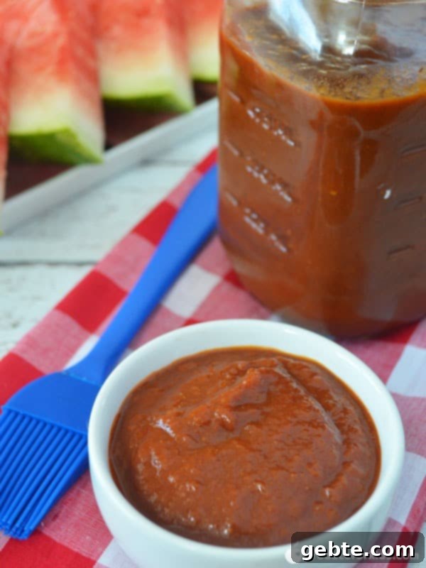 Instant Pot Σάλτσα BBQ με Φλούδα Καρπουζιού