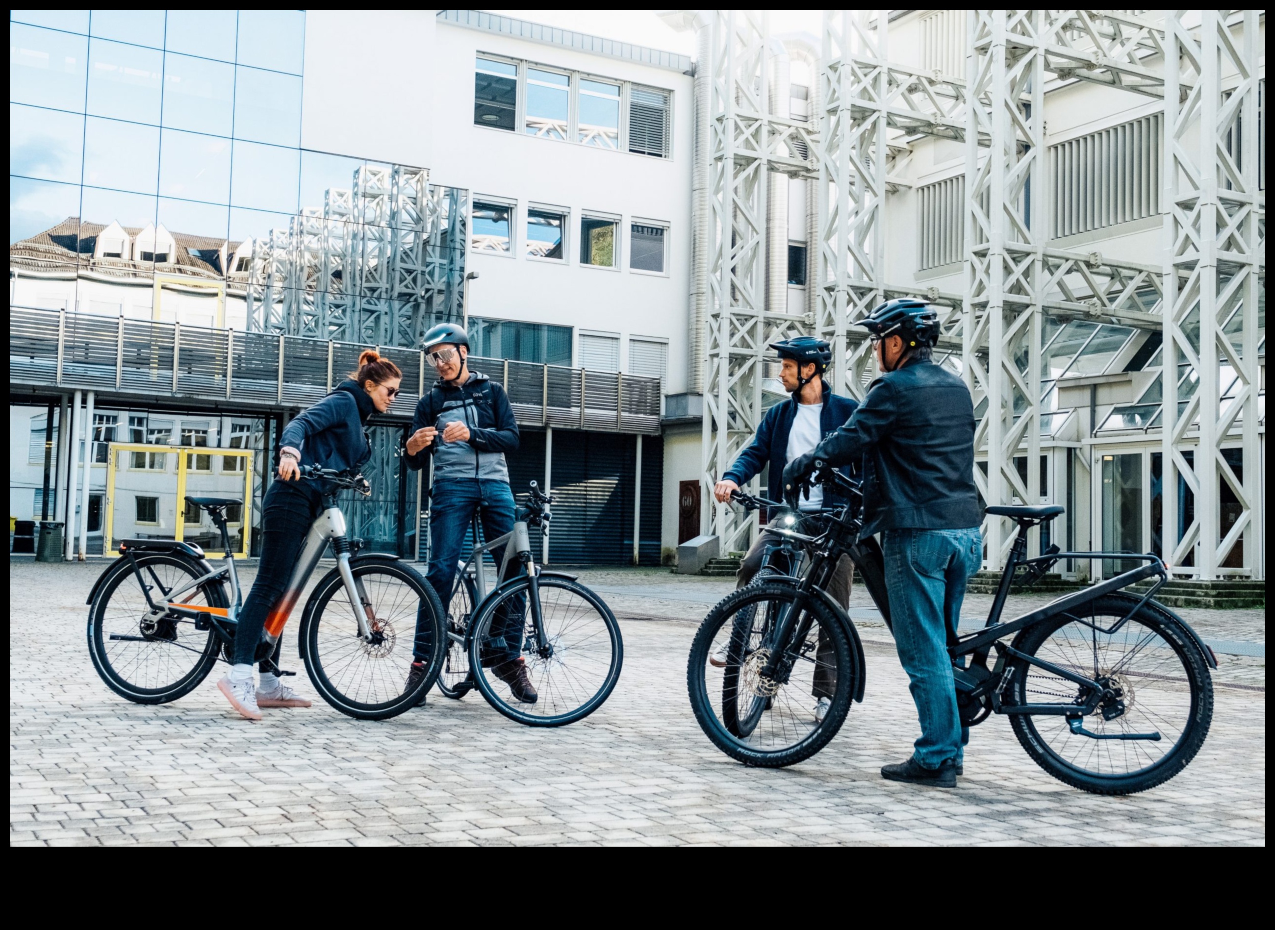 City Cruisers: Hybrids as Stylish Urban Commuting Partners