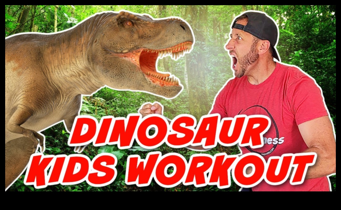 Dinosaur Discovery Roaring Kids' Exercises for Dino Fitness 4 Dinosaur Discovery: Roaring Kids' Exercises for Dino Fitness