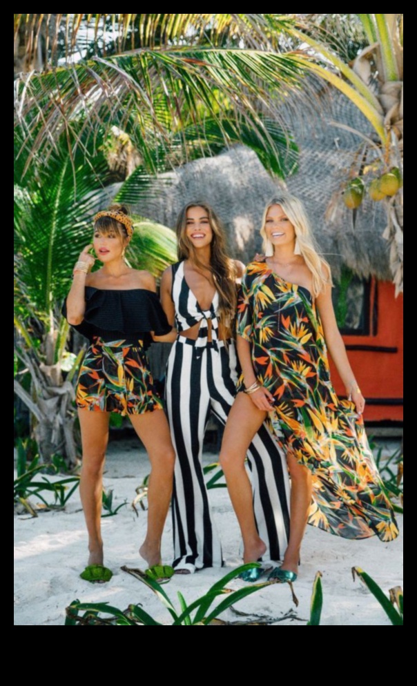 Island Glow: Καλοκαιρινά ρούχα με τροπική έμπνευση για Glam Nights