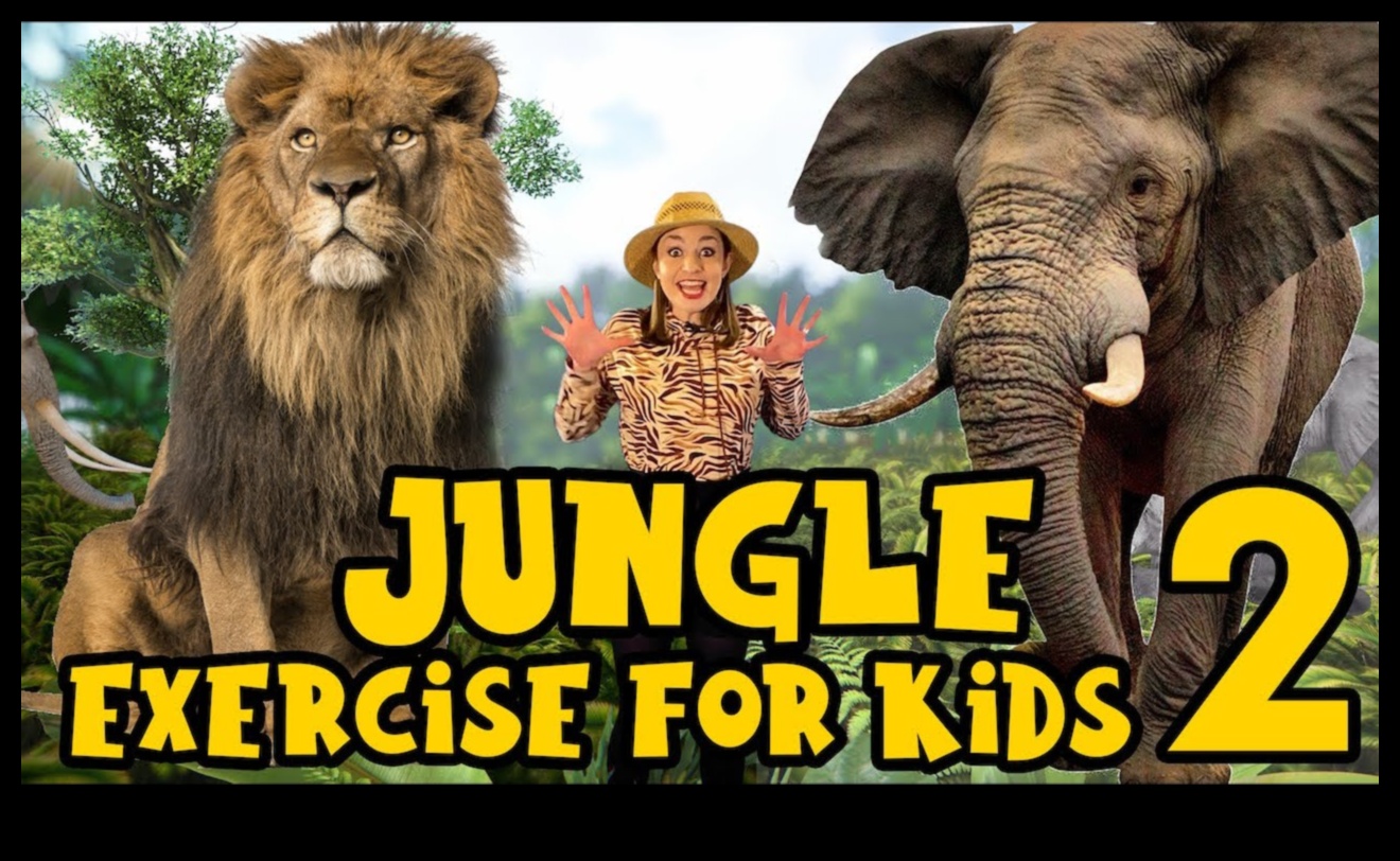 Animal Safari Fitness: Kids' Exercises with a Wild Twist