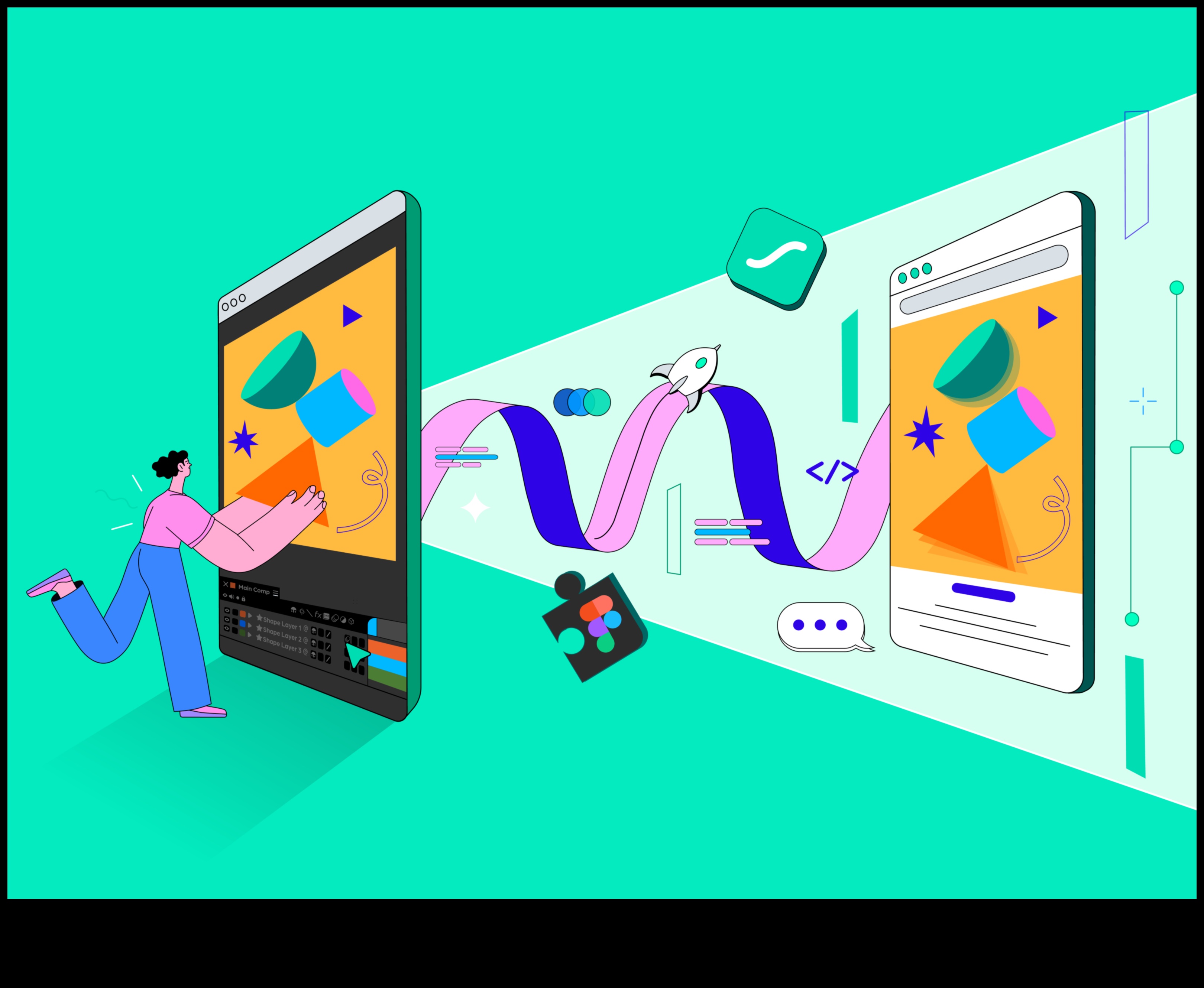 Δυναμική σχεδίαση Motion Graphics και διαδραστικές εμπειρίες Ιστού που τραβούν την προσοχή 3 Dynamic Design: Motion Graphics και Interactive Web Experiences