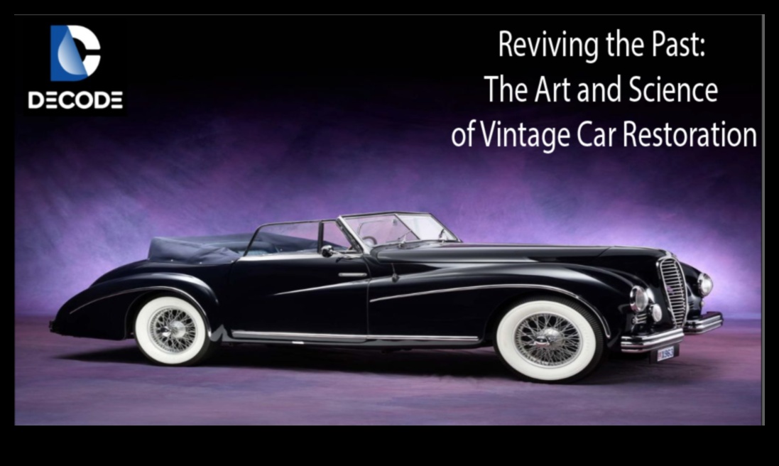 Restoring Glory: The Art and Craftsmanship of Classic Car Preservation