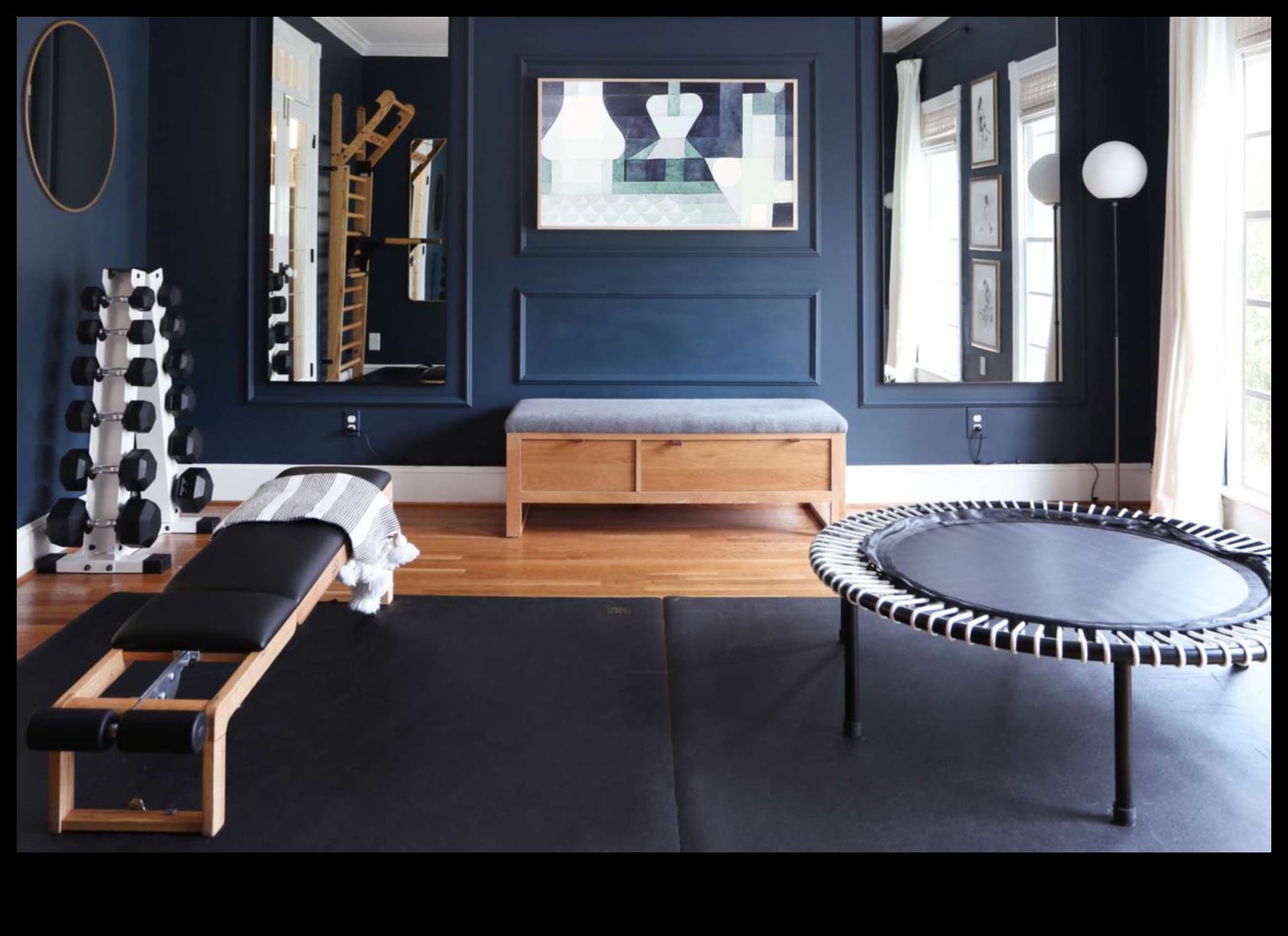 Home Gym Elegance: Επιλογές κομψού και λειτουργικού εξοπλισμού άσκησης