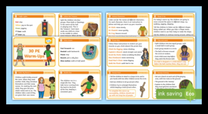 Γρήγορες και ιδιόμορφες: Μη συμβατικές ασκήσεις προθέρμανσης για παιχνιδιάρικη προσέγγιση