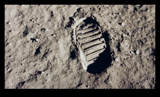 Lunar Legacies: Astronauts' Footsteps on Celestial Shores