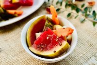 Tangy Pickled Watermelon Rind Recipe for Summer Snacks