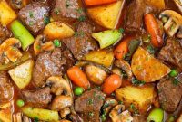 Hearty Oven-Braised Beef Stew Recipe for Comforting Dinners
