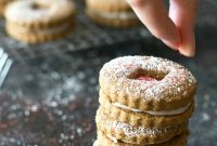 Gluten-Free Gingerbread Linzer Cookies for the Holidays