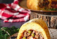 Neapolitan Sausage Meatball Rice Timbale (Sartù di Riso alla Napoletana)