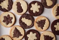 Chocolate and Vanilla Holiday Sablés Recipe for Festive Cookies