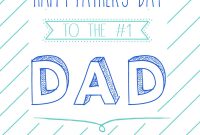 Printable Father’s Day Cards You Can Download and Personalize