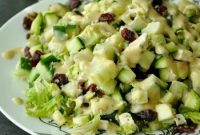 Cranberry Feta Shredded Brussels Sprout Salad Recipe