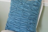 How to Make a Gathered (Ruched) Decorative Pillow: Step-by-Step Tutorial