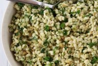 Warm Barley Salad with Garden Herbs and Lemon Vinaigrette