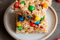 M&M Rice Krispie Treats Ready in 55 Minutes