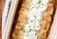 Authentic Red Chicken Enchiladas Recipe with Homemade Sauce
